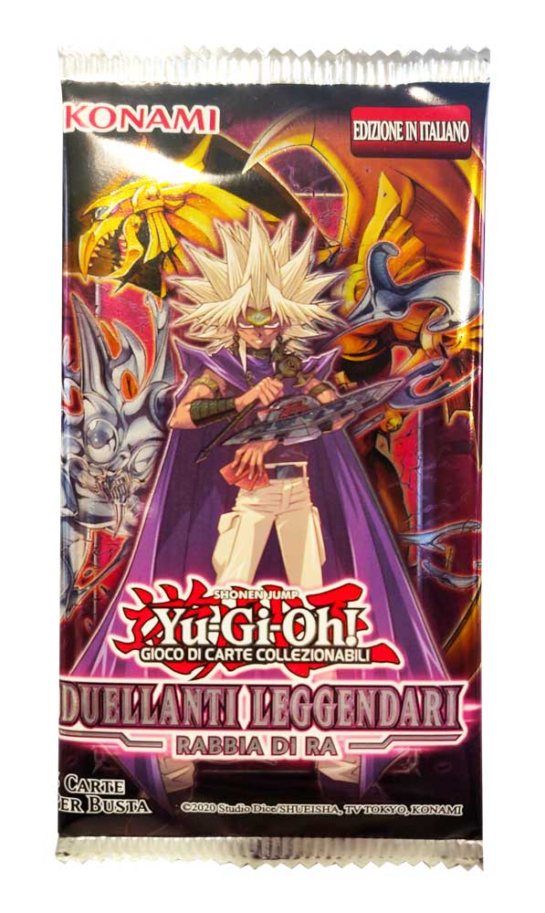 Duellanti Leggendari: Rabbia di Ra unlimited busta 5 carte (IT)