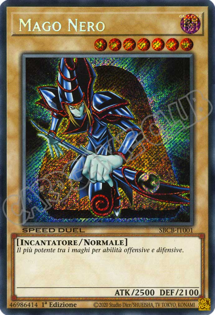 SBCB-IT001 Mago Nero rara segreta 1a Edizione (IT) -NEAR MINT-