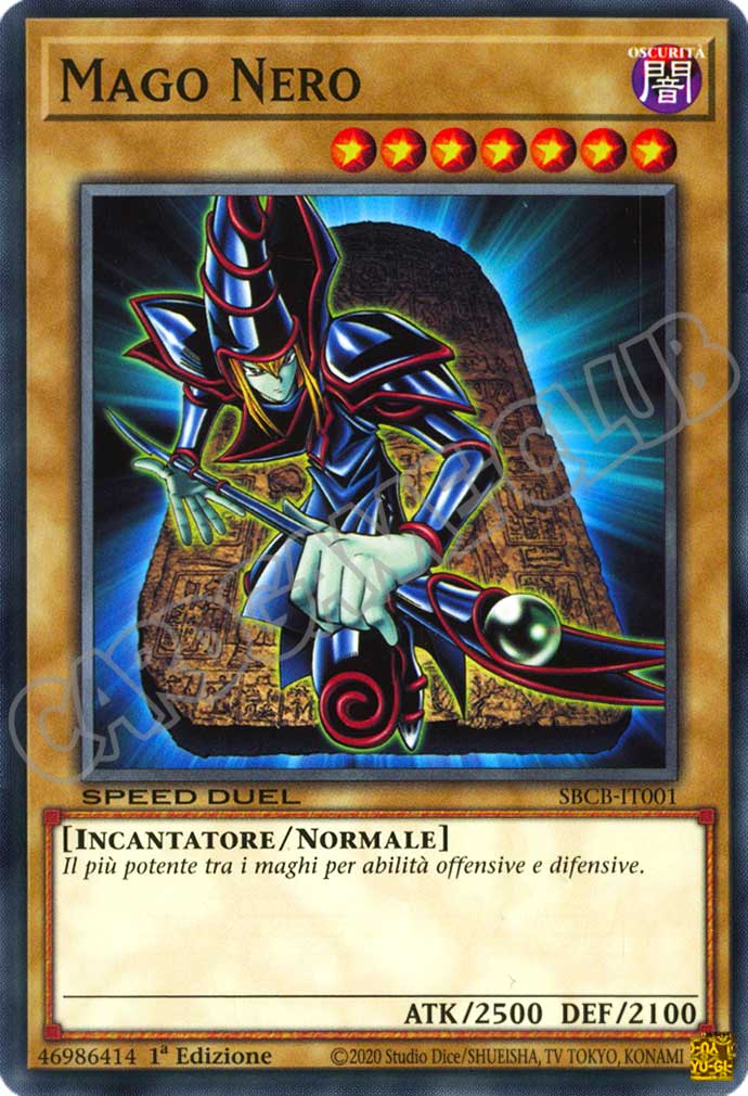 SBCB-IT001 Mago Nero comune 1a Edizione (IT) -NEAR MINT-