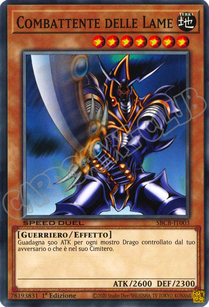SBCB-IT003 Combattente delle Lame comune 1a Edizione (IT) -NEAR MINT-