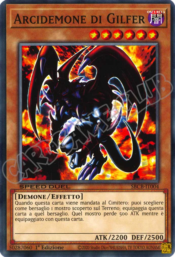 SBCB-IT004 Arcidemone di Gilfer comune 1a Edizione (IT) -NEAR MINT-