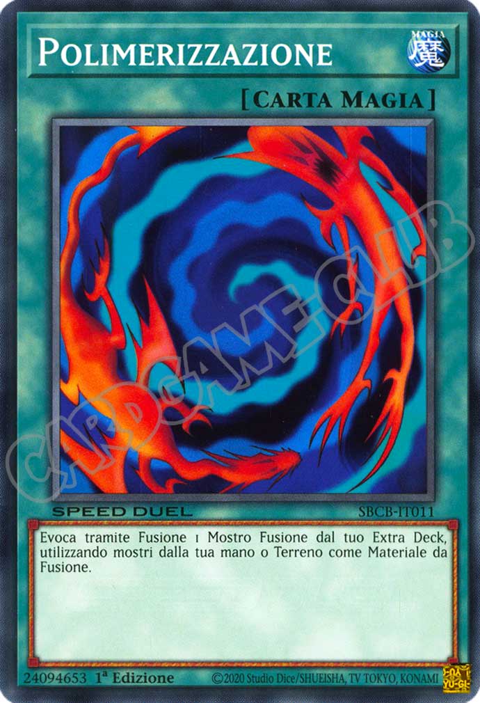 SBCB-IT011 Polimerizzazione comune 1a Edizione (IT) -NEAR MINT-