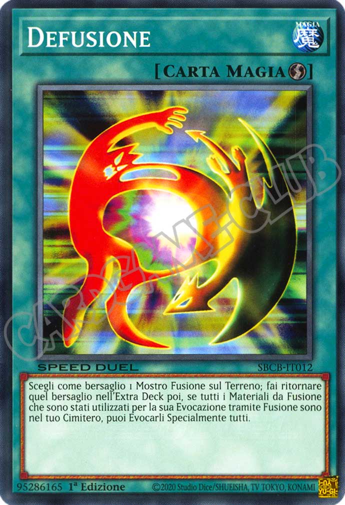 SBCB-IT012 Defusione comune 1a Edizione (IT) -NEAR MINT-