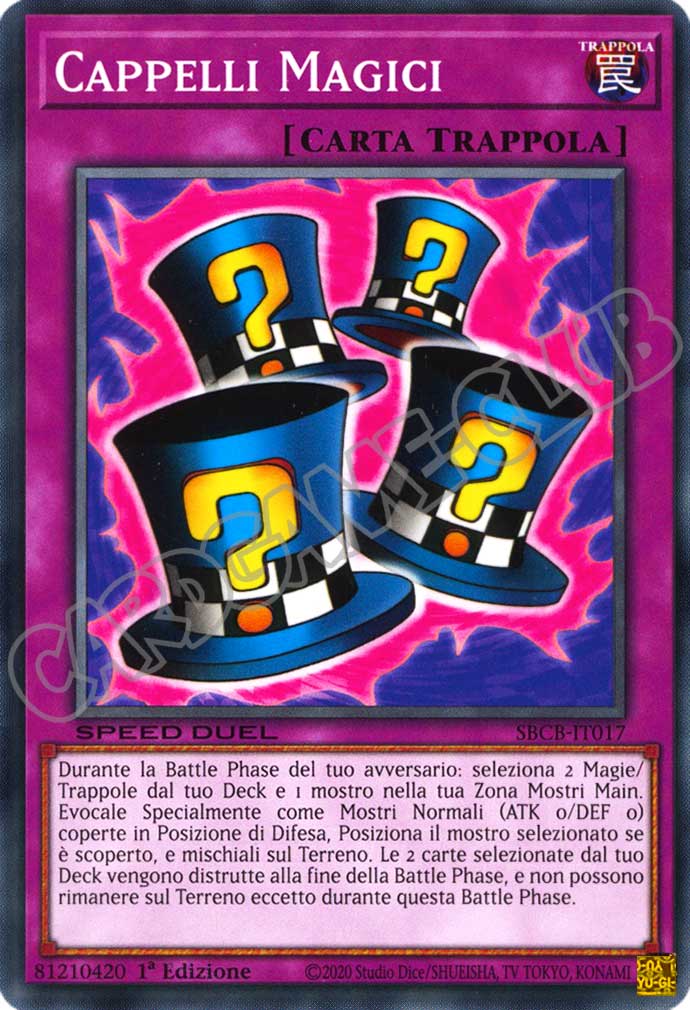 SBCB-IT017 Cappelli Magici comune 1a Edizione (IT) -NEAR MINT-