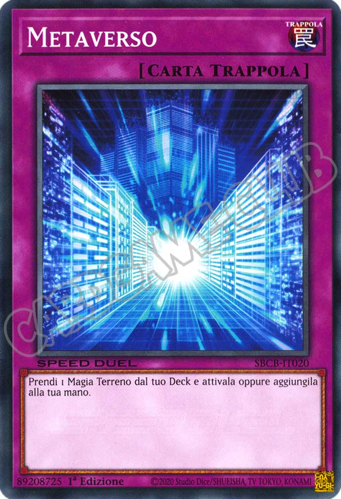 SBCB-IT020 Metaverso comune 1a Edizione (IT) -NEAR MINT-