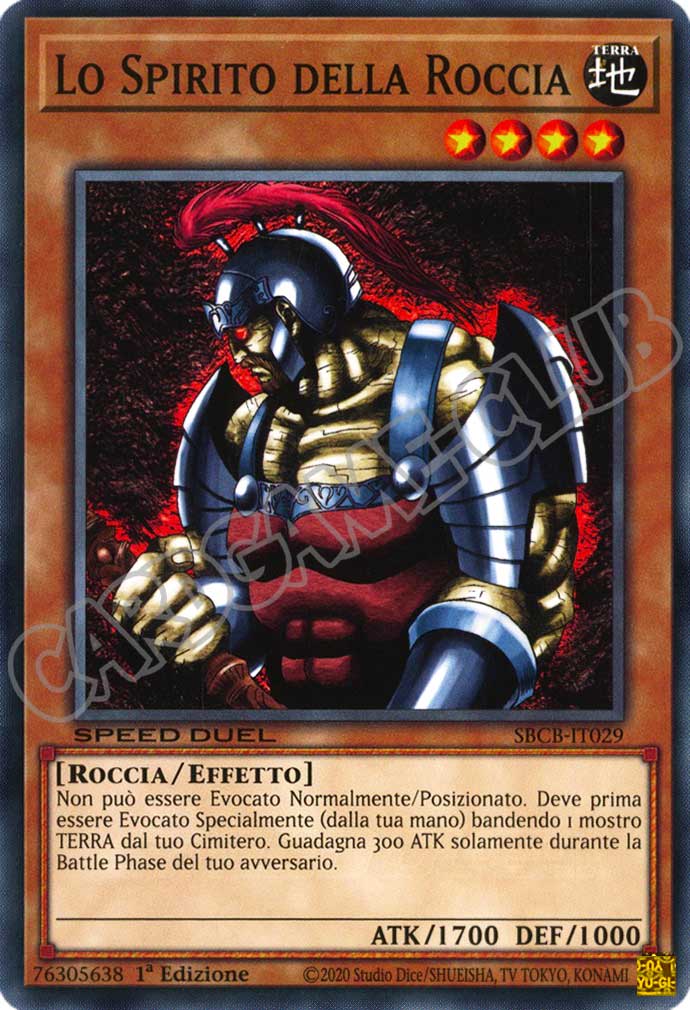 SBCB-IT029 Lo Spirito della Roccia comune 1a Edizione (IT) -NEAR MINT-