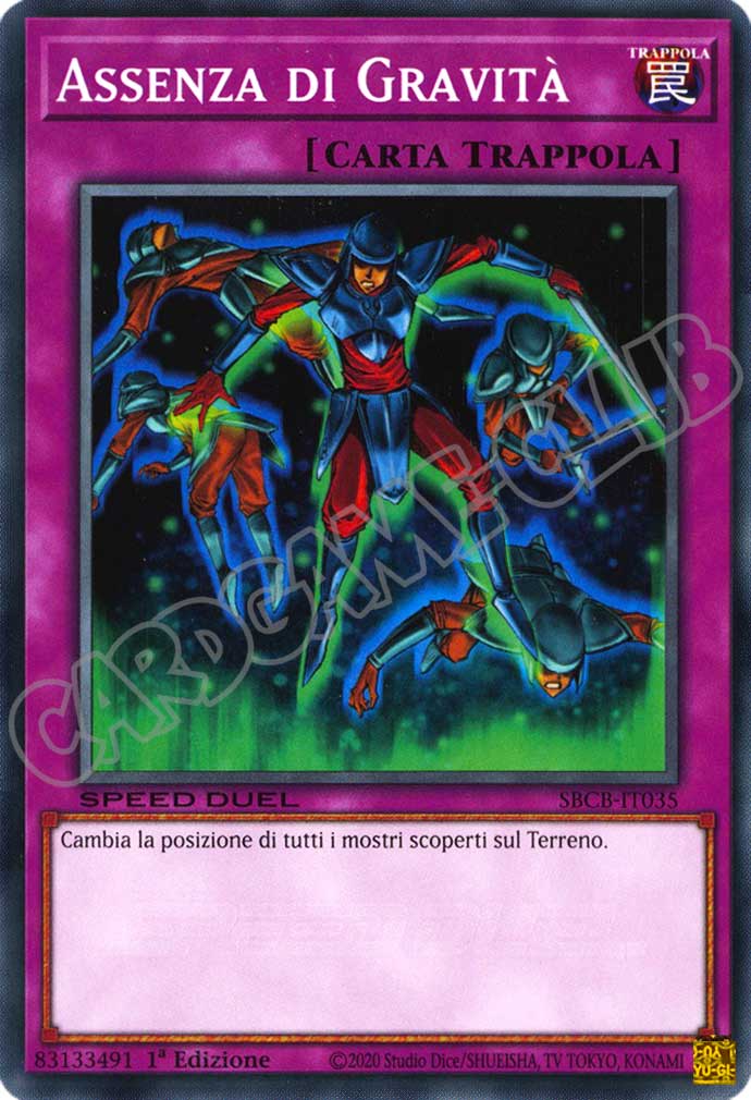 SBCB-IT035 Assenza di Gravita' comune 1a Edizione (IT) -NEAR MINT-