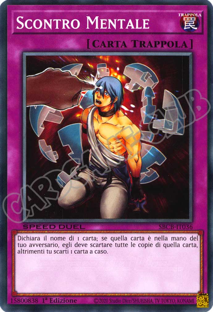 SBCB-IT036 Scontro Mentale comune 1a Edizione (IT) -NEAR MINT-