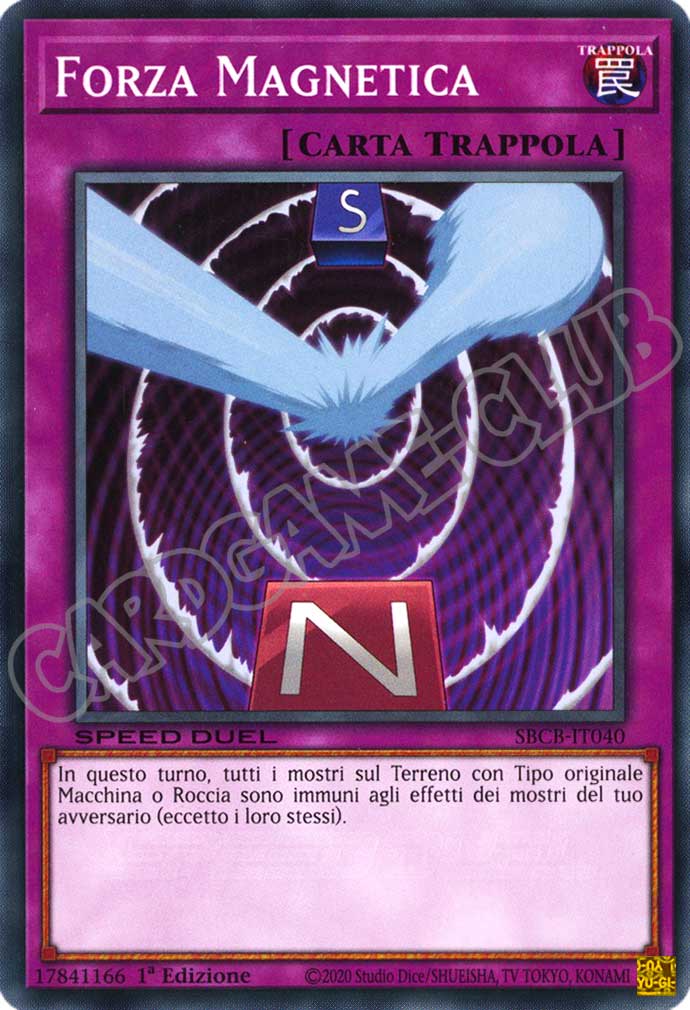 SBCB-IT040 Forza Magnetica comune 1a Edizione (IT) -NEAR MINT-