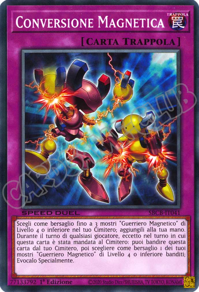 SBCB-IT041 Conversione Magnetica comune 1a Edizione (IT) -NEAR MINT-