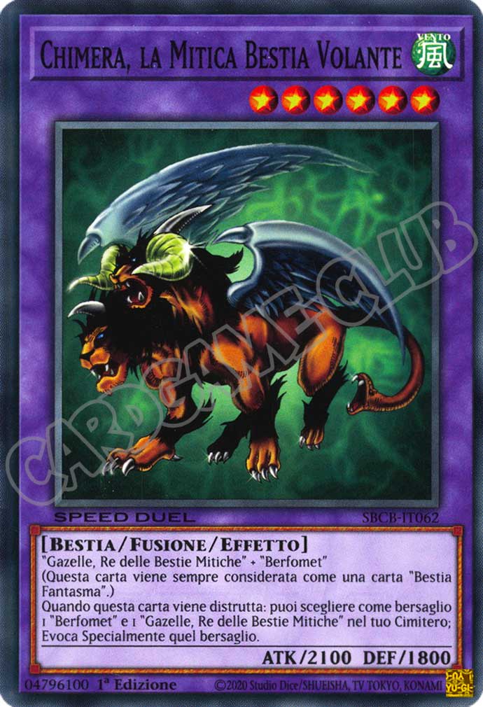 SBCB-IT062 Chimera, la Mitica Bestia Volante comune 1a Edizione (IT) -NEAR MINT-