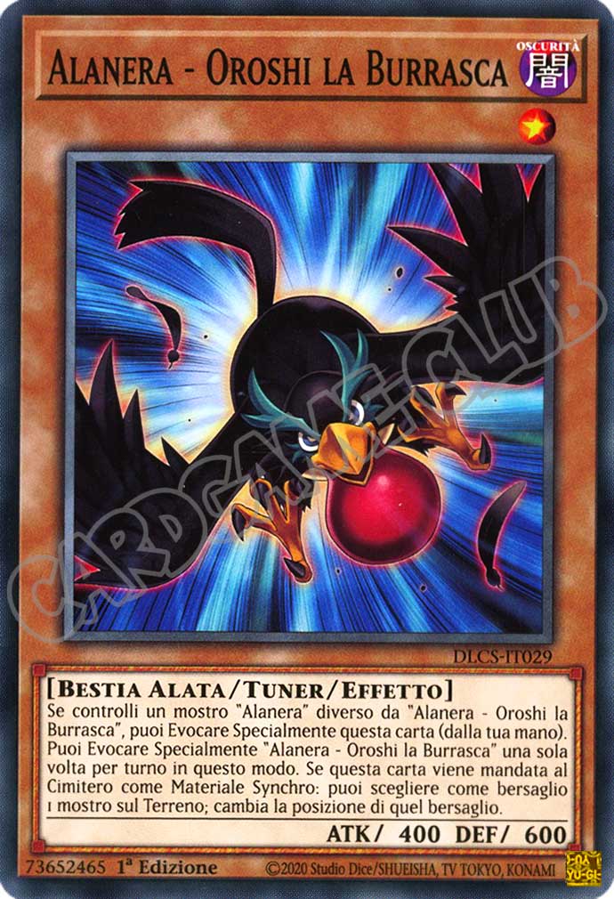 DLCS-IT029 Alanera - Oroshi la Burrasca comune 1a edizione (IT)