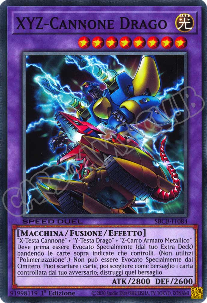 SBCB-IT084 XYZ-Cannone Drago comune 1a Edizione (IT) -NEAR MINT-