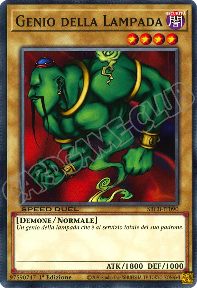 SBCB-IT090 Genio della Lampada comune 1a Edizione (IT) -NEAR MINT-