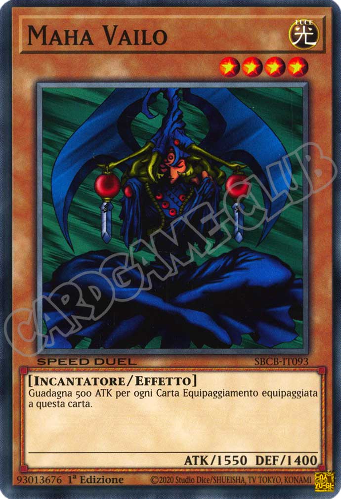 SBCB-IT093 Maha Vailo comune 1a Edizione (IT) -NEAR MINT-