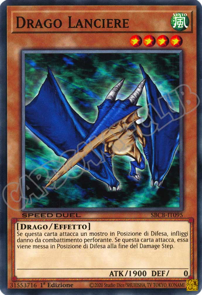 SBCB-IT095 Drago Lanciere comune 1a Edizione (IT) -NEAR MINT-