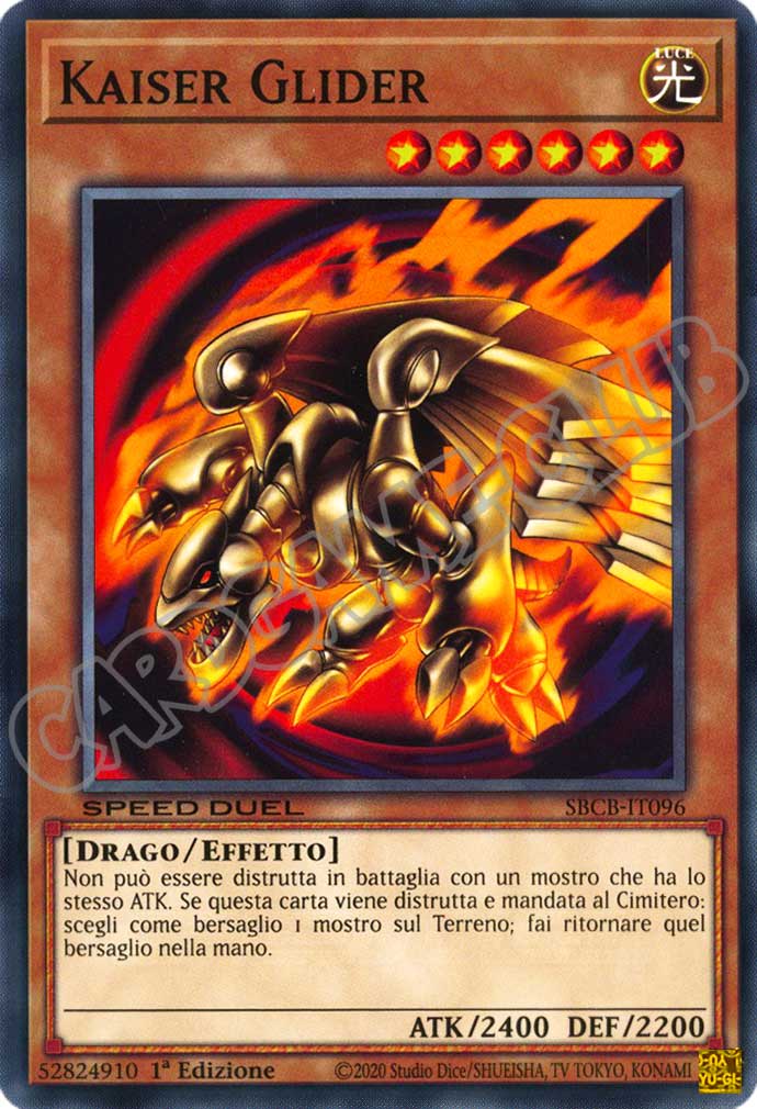 SBCB-IT096 Kaiser Glider comune 1a Edizione (IT) -NEAR MINT-