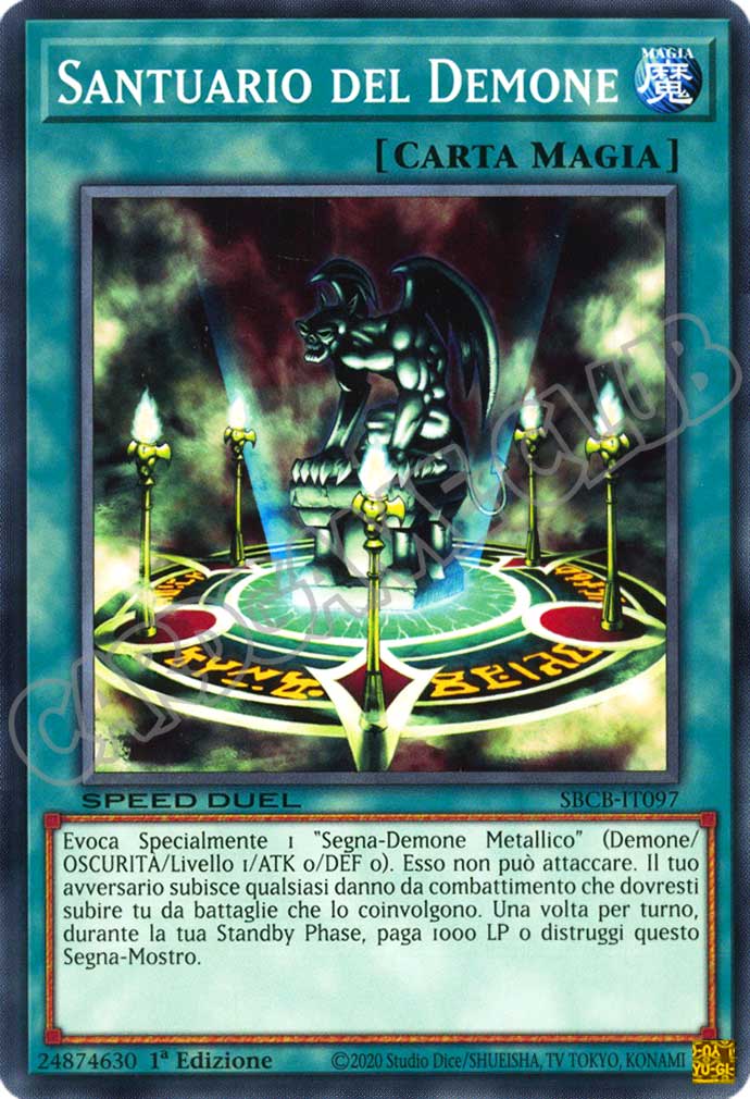 SBCB-IT097 Santuario del Demone comune 1a Edizione (IT) -NEAR MINT-