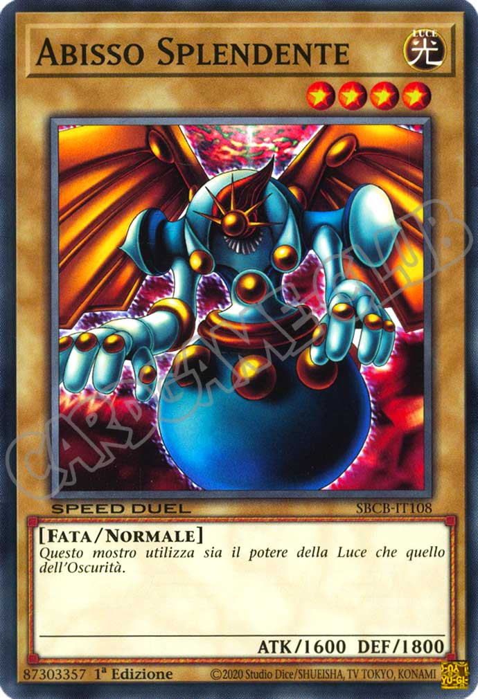 SBCB-IT108 Abisso Splendente comune 1a Edizione (IT) -NEAR MINT-