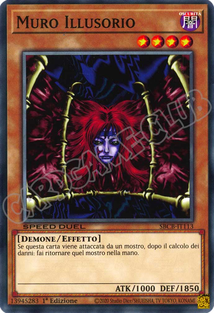 SBCB-IT113 Muro Illusorio comune 1a Edizione (IT) -NEAR MINT-