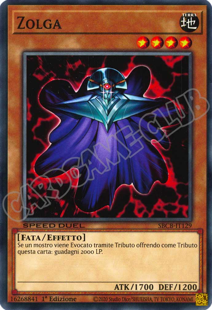 SBCB-IT129 Zolga comune 1a Edizione (IT) -NEAR MINT-