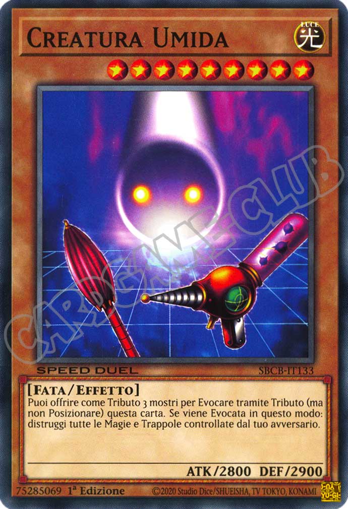 SBCB-IT133 Creatura Umida comune 1a Edizione (IT) -NEAR MINT-