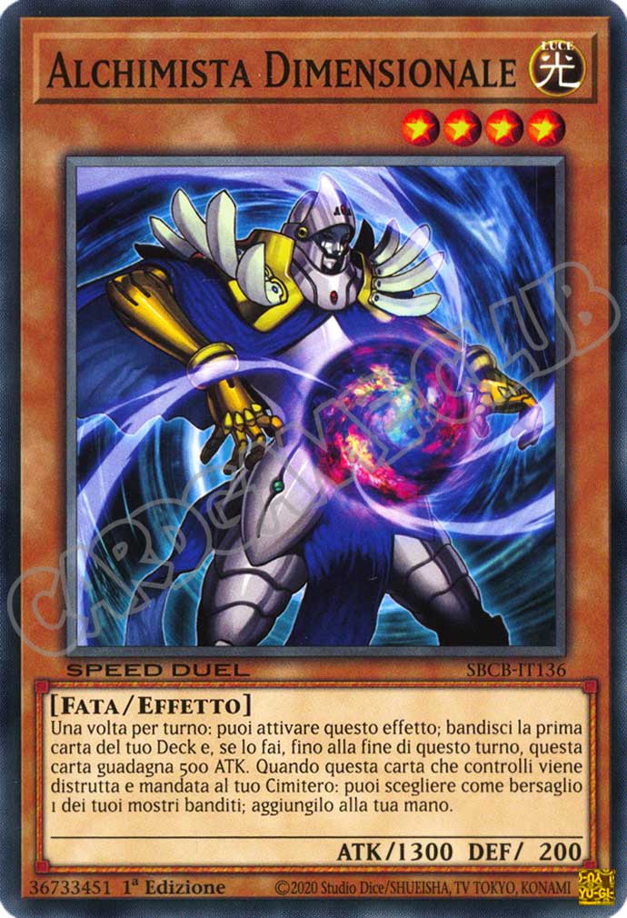 SBCB-IT136 Alchimista Dimensionale comune 1a Edizione (IT) -NEAR MINT-