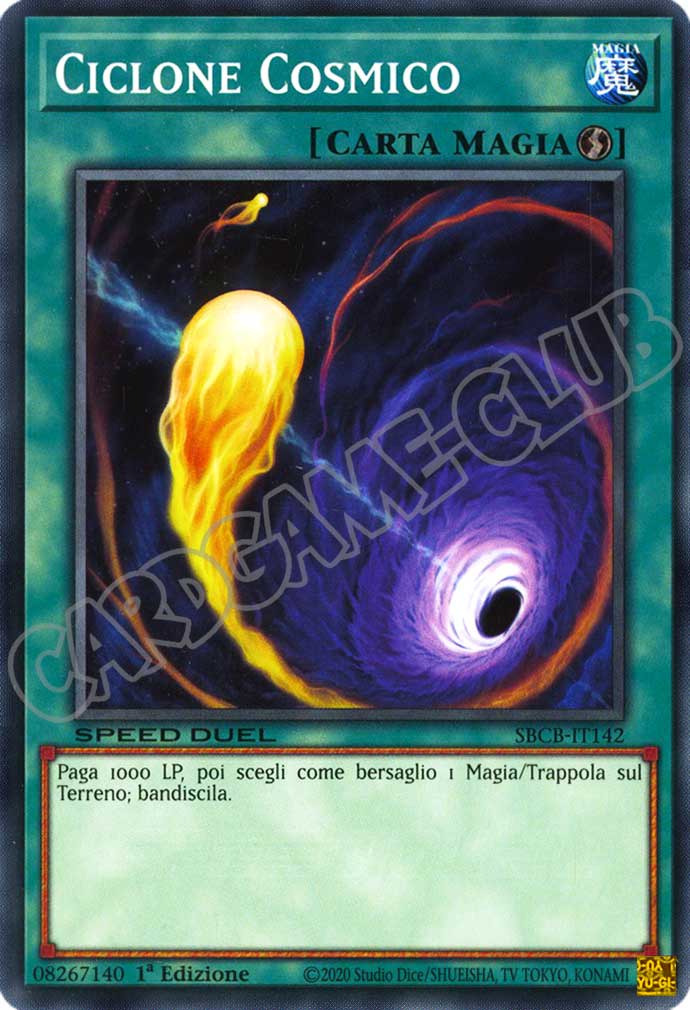 SBCB-IT142 Ciclone Cosmico comune 1a Edizione (IT) -NEAR MINT-