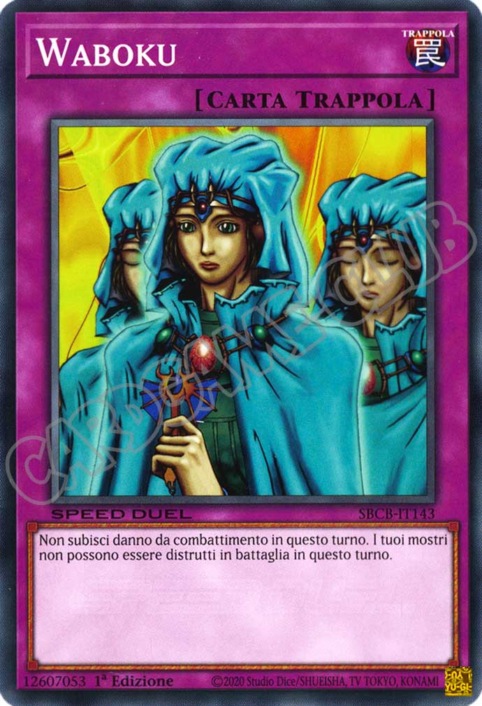 SBCB-IT143 Waboku comune 1a Edizione (IT) -NEAR MINT-