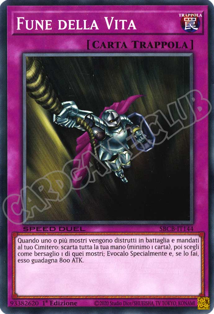 SBCB-IT144 Fune della Vita comune 1a Edizione (IT) -NEAR MINT-
