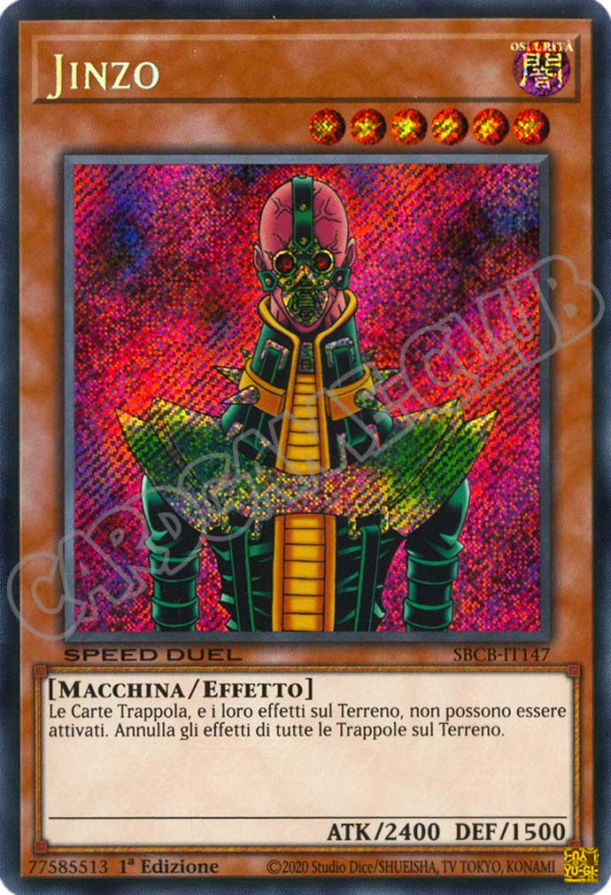 SBCB-IT147 Jinzo rara segreta 1a Edizione (IT) -NEAR MINT-