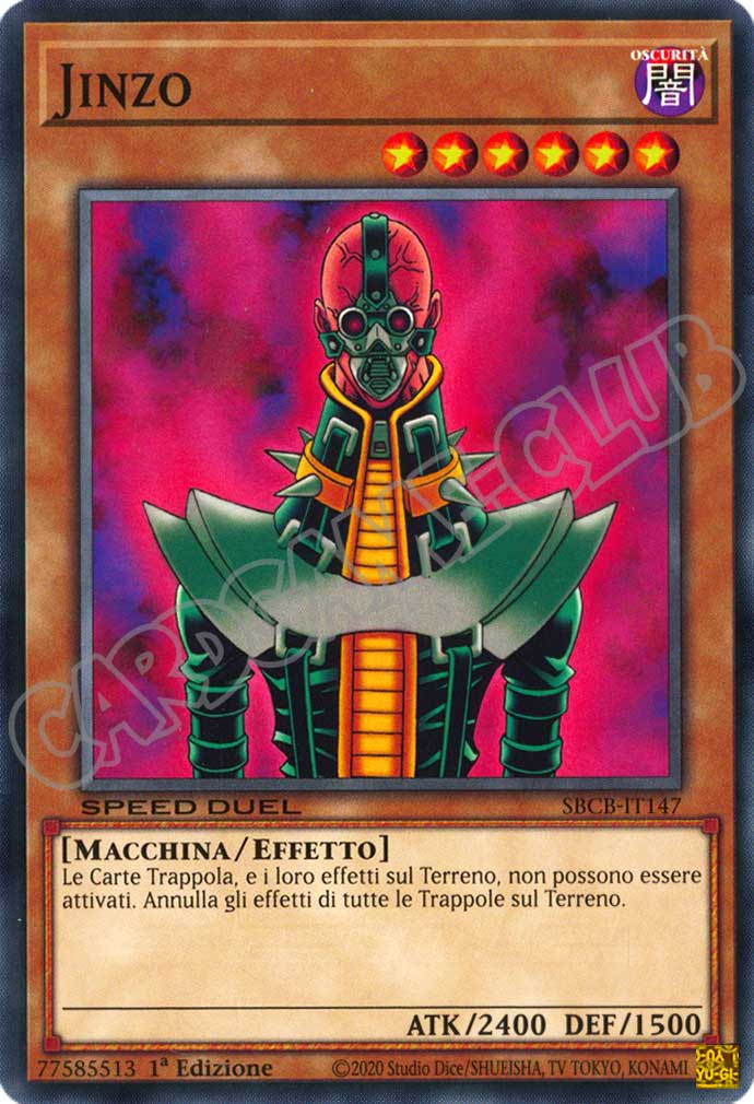 SBCB-IT147 Jinzo comune 1a Edizione (IT) -NEAR MINT-