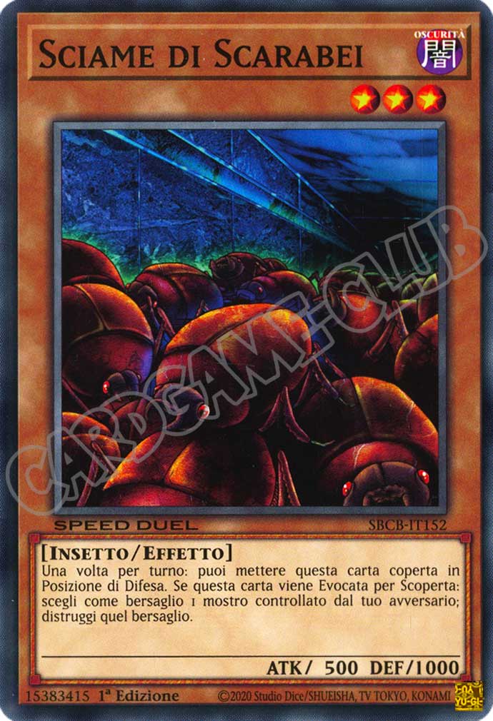SBCB-IT152 Sciame di Scarabei comune 1a Edizione (IT) -NEAR MINT-