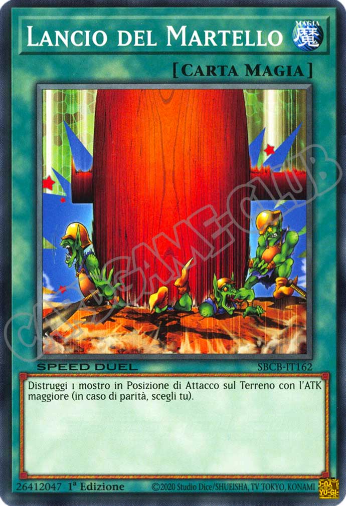 SBCB-IT162 Lancio del Martello comune 1a Edizione (IT) -NEAR MINT-