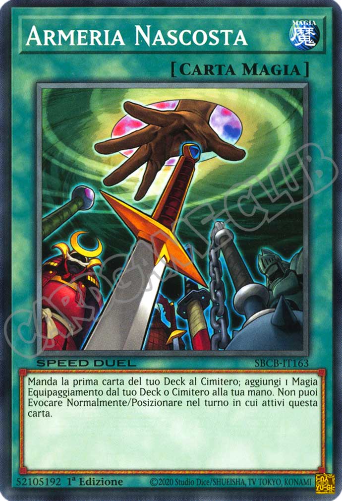 SBCB-IT163 Armeria Nascosta comune 1a Edizione (IT) -NEAR MINT-