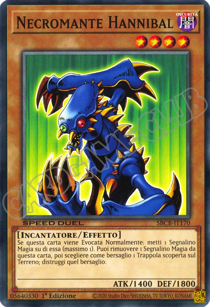 SBCB-IT170 Necromante Hannibal comune 1a Edizione (IT) -NEAR MINT-