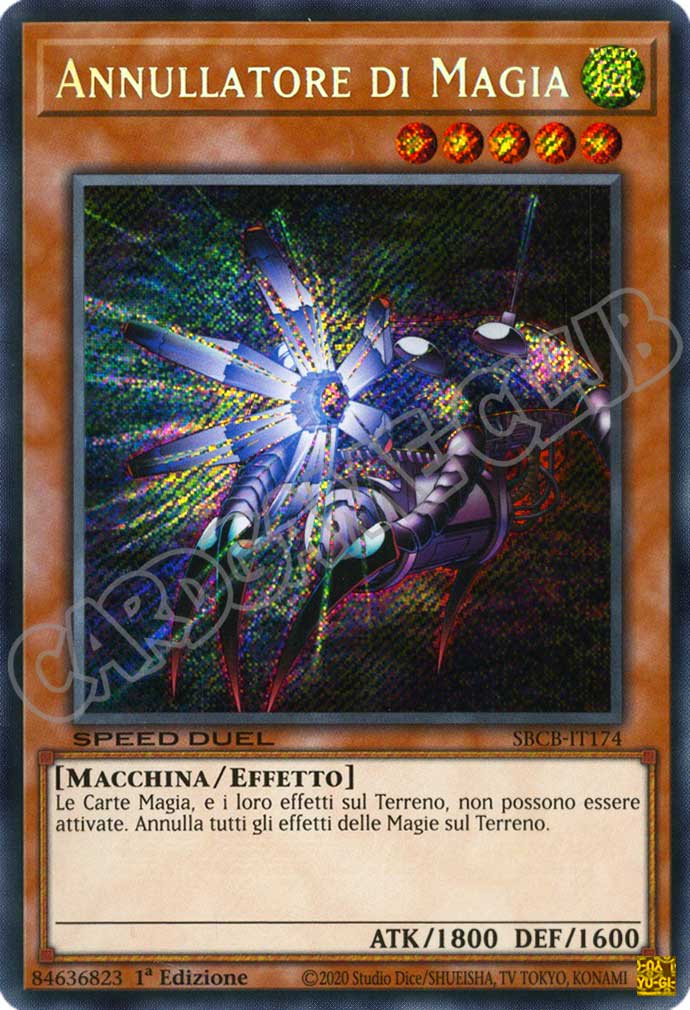 SBCB-IT174 Annullatore di Magia rara segreta 1a Edizione (IT) -NEAR MINT-
