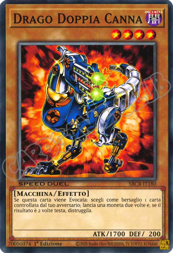 SBCB-IT180 Drago Doppia Canna comune 1a Edizione (IT) -NEAR MINT-