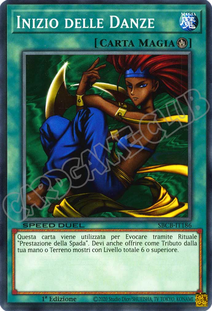 SBCB-IT186 Inizio delle Danze comune 1a Edizione (IT) -NEAR MINT-