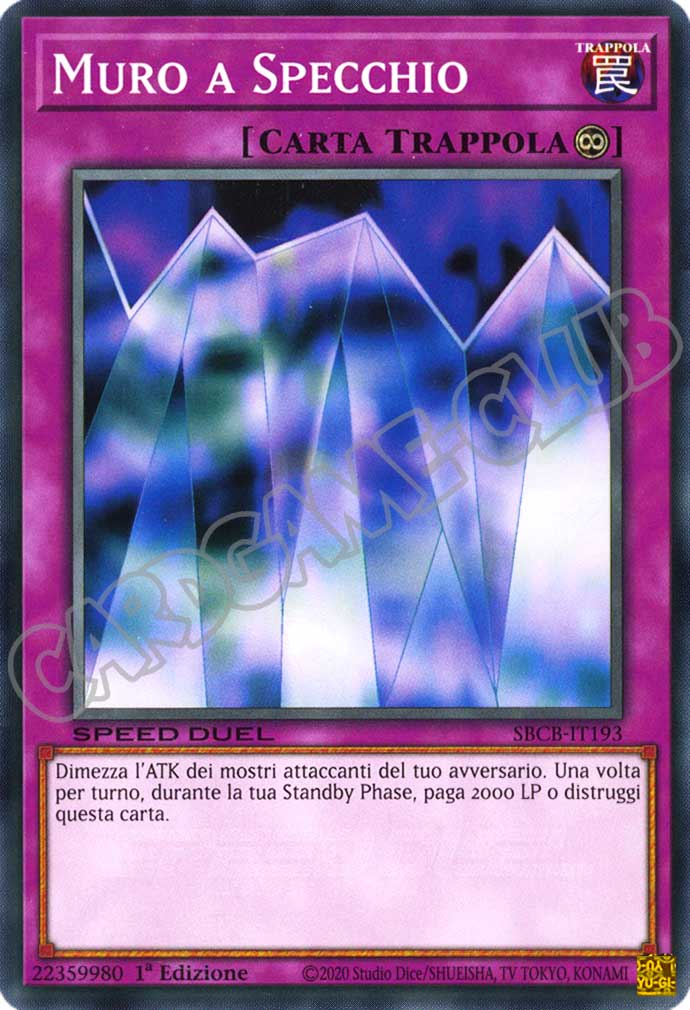 SBCB-IT193 Muro a Specchio comune 1a Edizione (IT) -NEAR MINT-