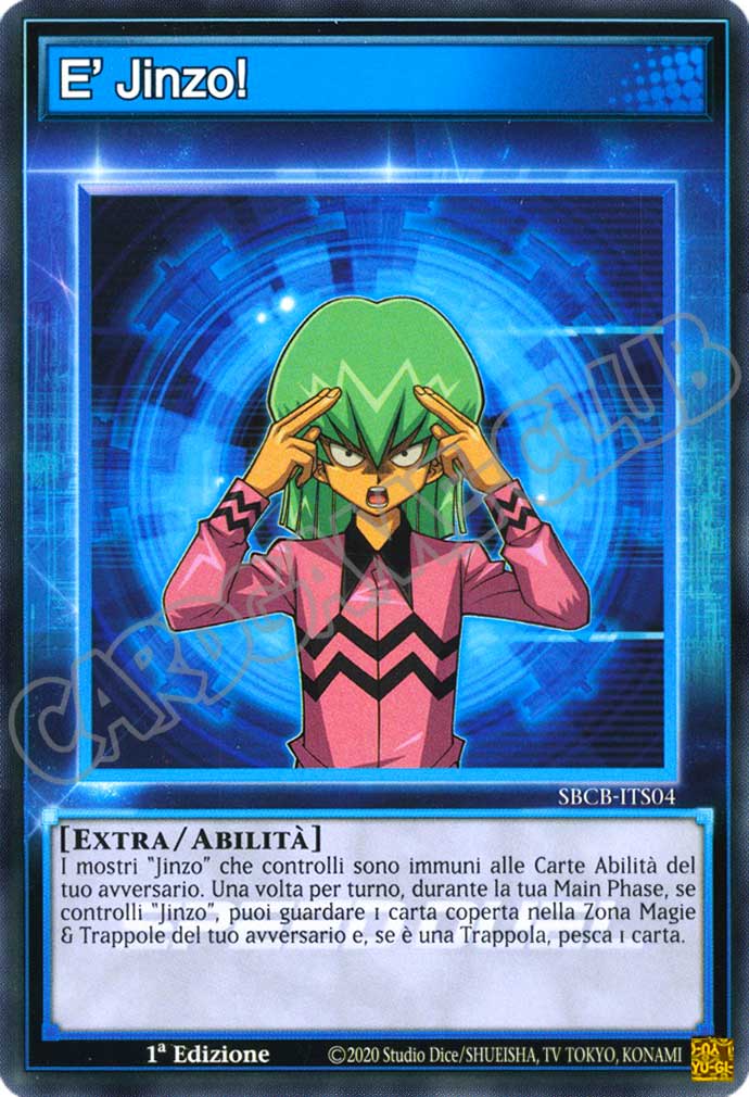 SBCB-ITS04 E' Jinzo! comune 1a Edizione (IT) -NEAR MINT-