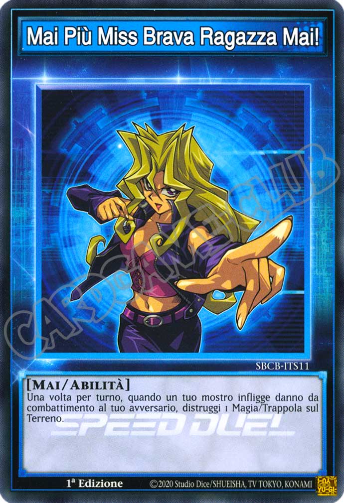 SBCB-ITS11 Mai piu' Miss Brava Ragazza Mai! comune 1a Edizione (IT) -NEAR MINT-