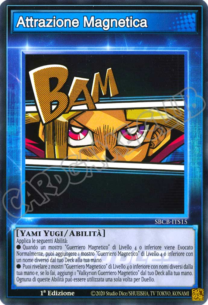 SBCB-ITS15 Attrazione Magnetica comune 1a Edizione (IT) -NEAR MINT-