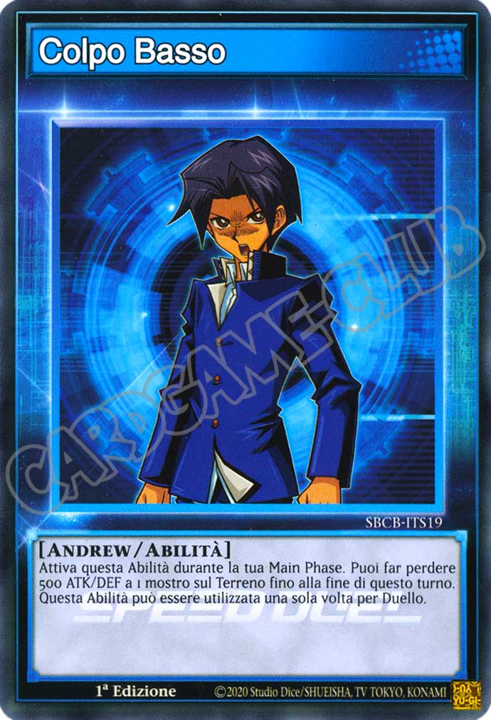 SBCB-ITS19 Colpo Basso comune 1a Edizione (IT) -NEAR MINT-