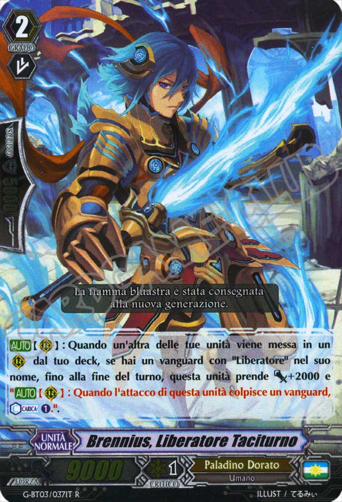 G-BT03-IT037 Brennius, Liberatore Taciturno rara foil (IT) -NEAR MINT-