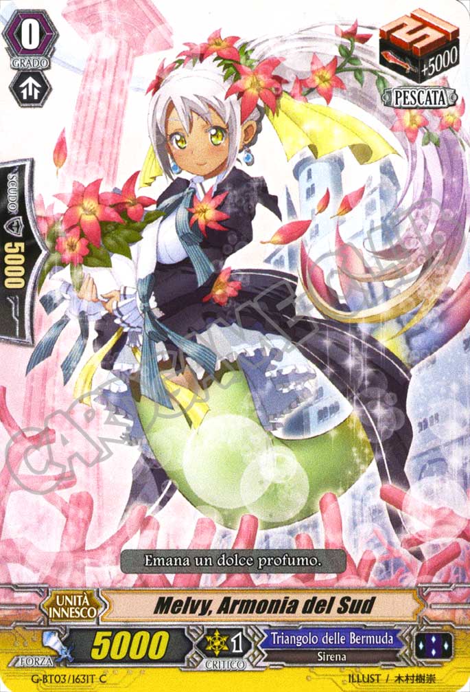 G-BT03-IT163 Melvy, Armonia del Sud comune normale (IT) -NEAR MINT-