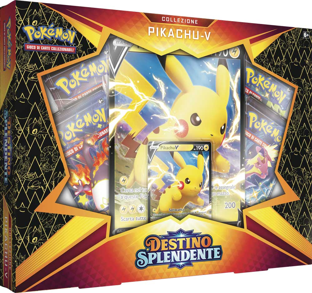 Spada e Scudo 4.5 Destino Splendente Collezione Pikachu-V (IT)