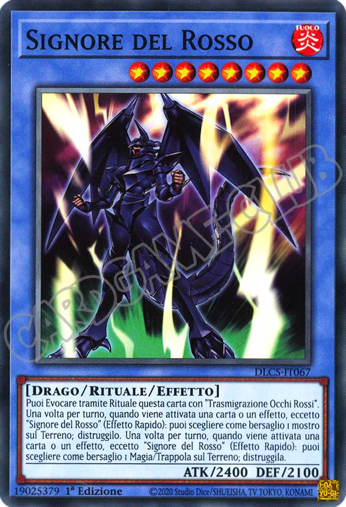 DLCS-IT067 Signore del Rosso comune 1a edizione (IT)