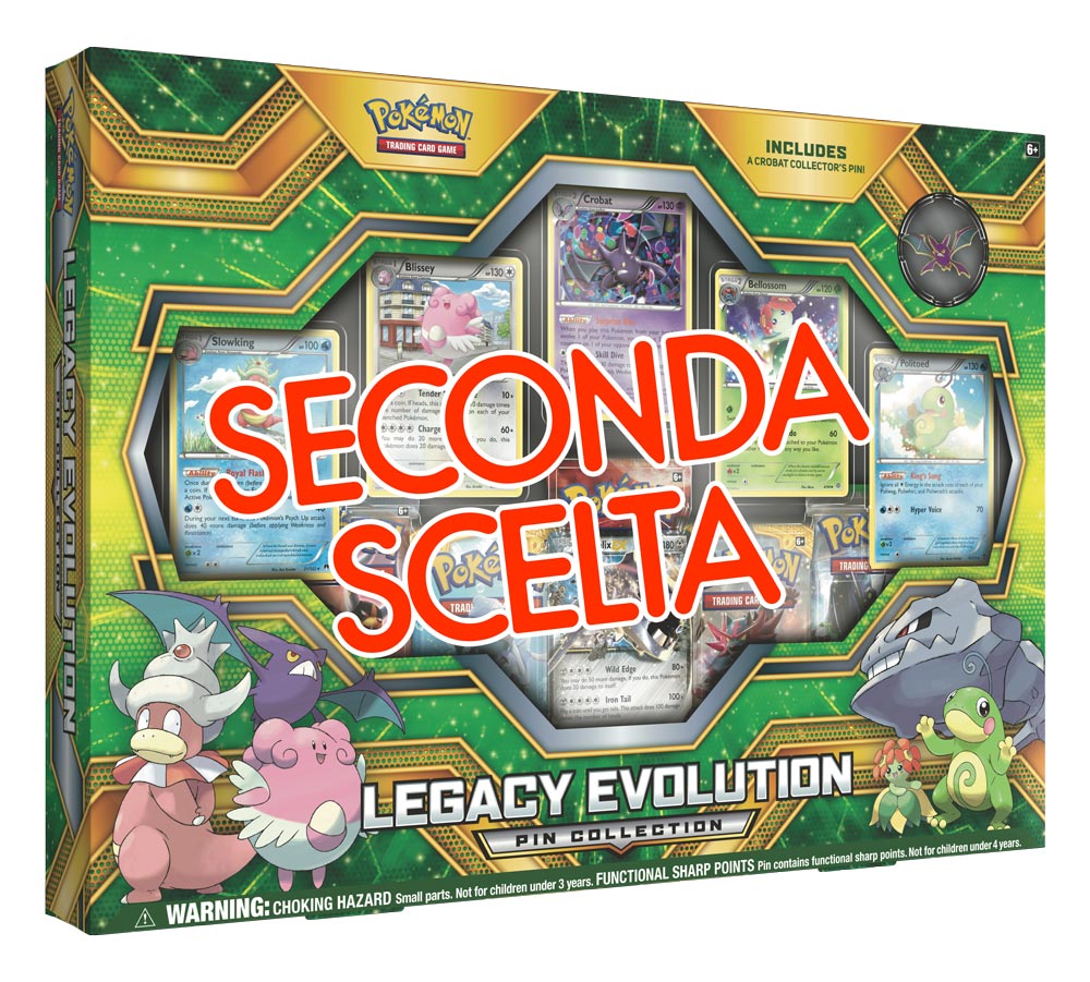 Legacy Evolution Pin Collection (seconda scelta) (EN)