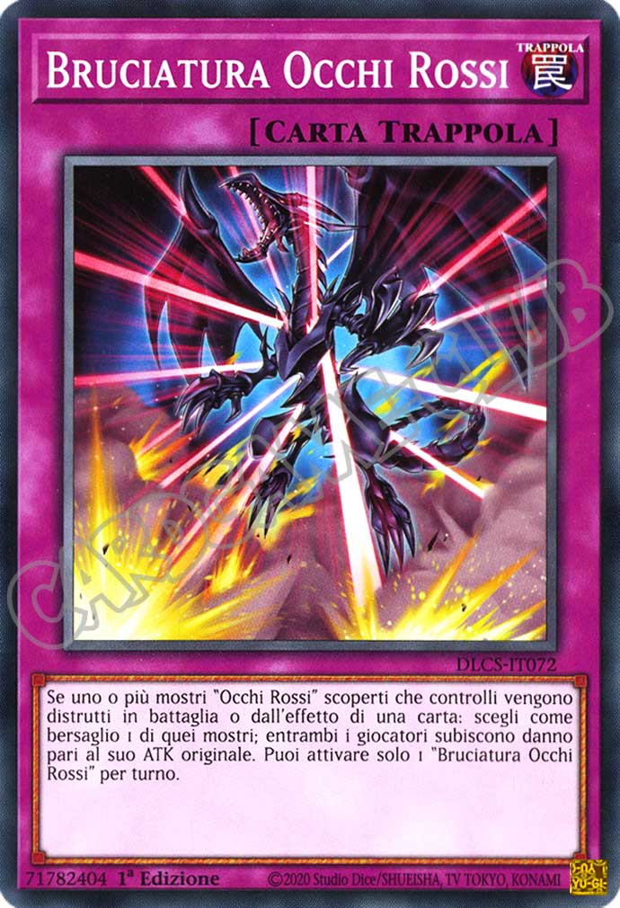 DLCS-IT072 Bruciatura Occhi Rossi comune 1a edizione (IT)
